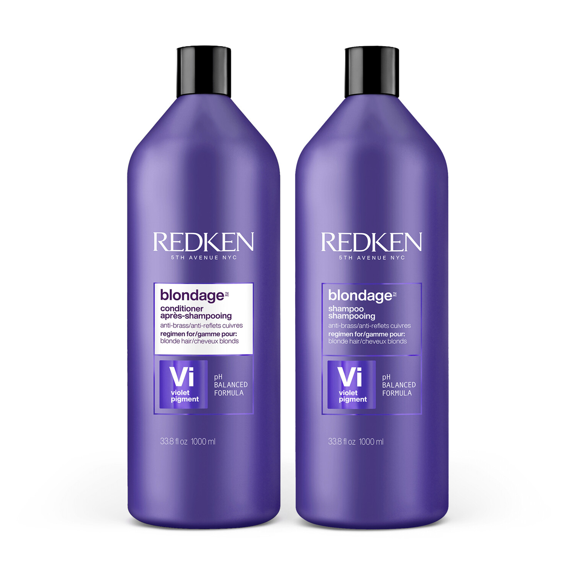 Redken - Blondage Duo Purple Toning Shampoo Conditioner - 1 l 338 fl oz 112$